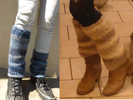 guetres DIY faciles 2 modèles