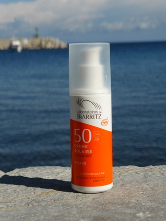 crème solaire bio Biarritz bio visage
