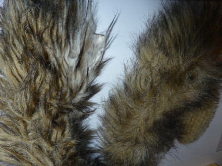 fausse fourrure avant après entretien maison