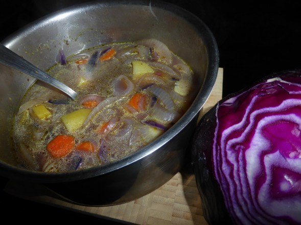 UNE-soupe simple et bonne