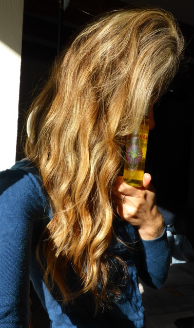 shampoing 2en1 lavera et huile Pachamama