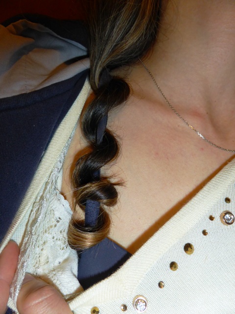 Enrouler mèches pour boucles sans chaleur